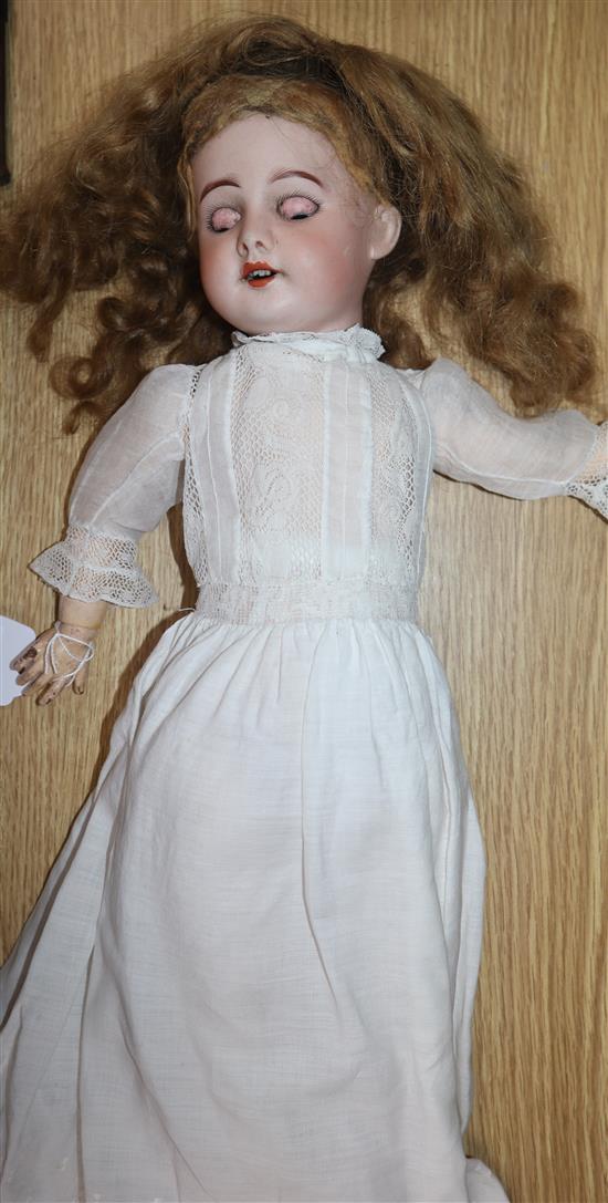 An SFBJ 60 Paris bisque head doll height 50cm